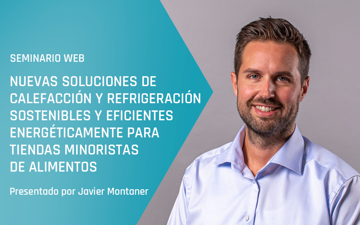 Seminario web de Advansor - Soluciones de calefacción y refrigeración sostenibles y eficientes energéticamente para tiendas minoristas de alimentos - primavera de 2025